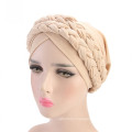 Muslim bandanas hat polyester crochet turban for women